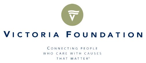 Logo for The Victoria Foundation - Links to their website